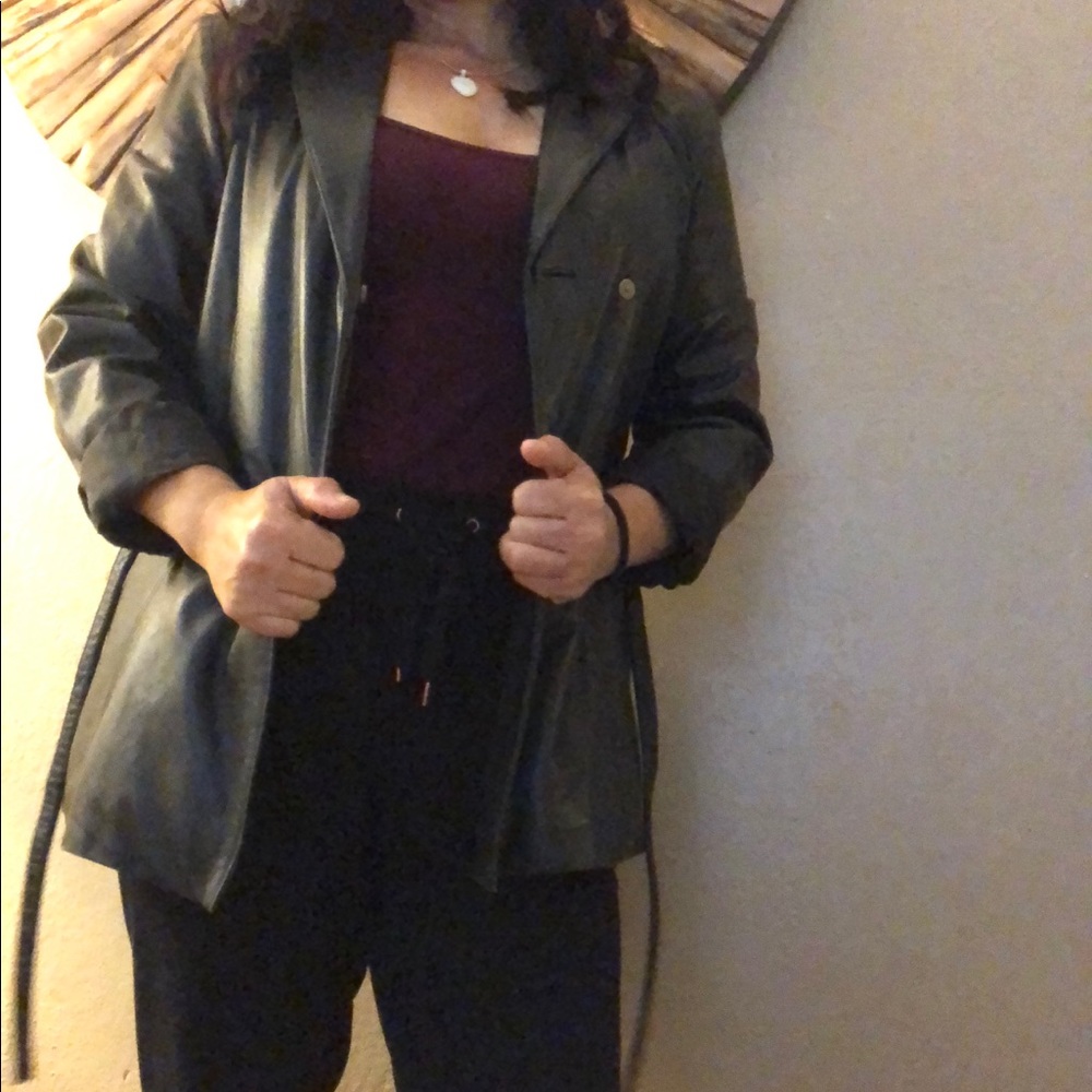 KENNETH COLE NEW YORK WOMENS LEATHER JACKET